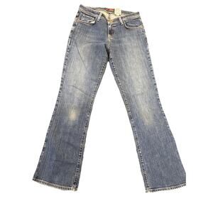 Eddie Bauer Women's Shaped Fit Bootcut Jeans Denim Blue Medium Wash Size 6